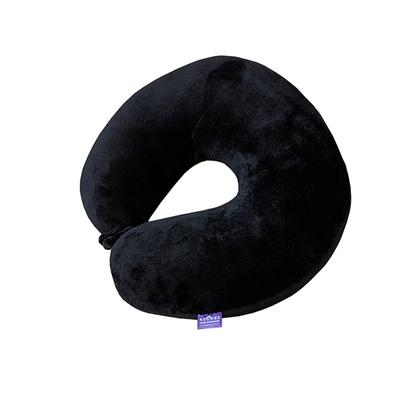 VIAGGI Microbead Travel Neck Pillow with Fleece - Black - Others Ortho Supports