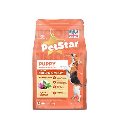 Petstar Puppy Food - Chicken and Wheat 3 kg - Petfood