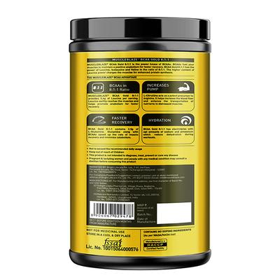 MuscleBlaze BCAA Gold 8-1-1 Powder - Watermelon 450 gm - Bcaa Supplements