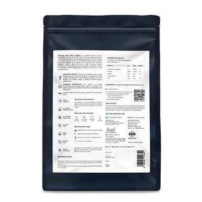 Nutrabay Pure Creatine Monohydrate Amino Acid Powder - Unflavoured 100 gm - Amino Acids