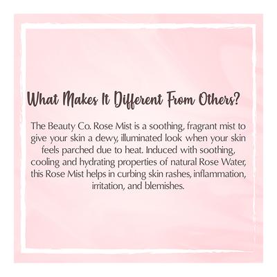 The Beauty Co. Facial Mist - Rose 100 ml - Face Mists