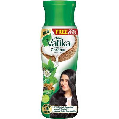 Dabur Vatika Enriched Coconut Hair Oil 75 ml - Hair Oils