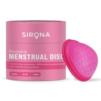 Sirona Reusable Menstrual Cup Disc for Women - Small 1's - Intimate Care
