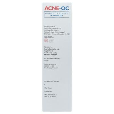 ACNE OC ADVANCED OIL CONTROL MOISTURIZER Lotion 75gm - Dry Skin-Emo
