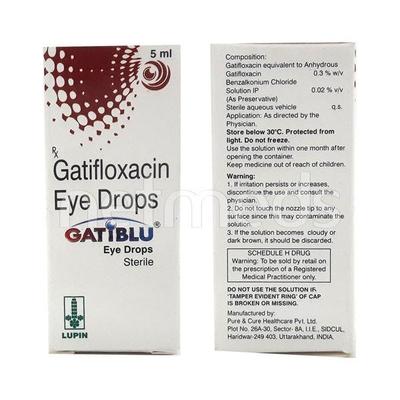 Gatiblu Eye Drops 5ml - Eye Infections-Eaa