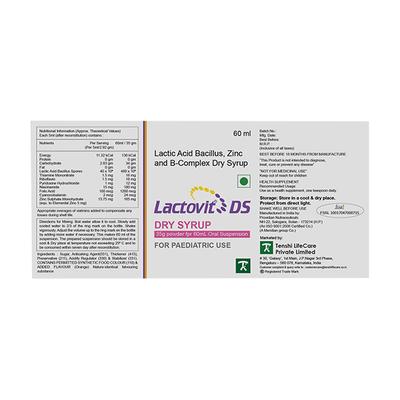 Lactovit DS Dry Syrup 60ml - Supplements-Vbc