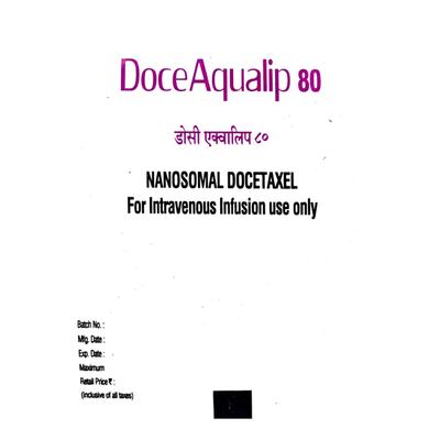 Doceaqualip 80mg Injection 1's - Cancer Oncology-Cyt