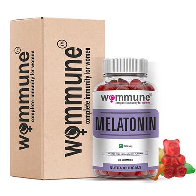 Wommune Melatonin Gummies - Strawberry 30's - Mental Health