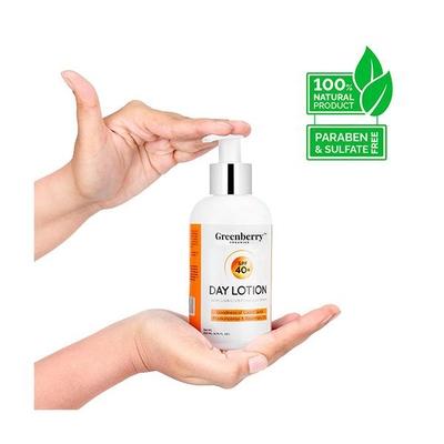 Greenberry Organics SPF 40+ Day Lotion 200 ml - Face Sunscreen