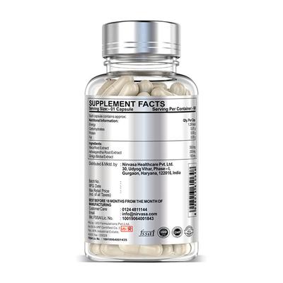 Nirvasa Maca Root Extract Capsule 60's - Herbal Dietary Supplement
