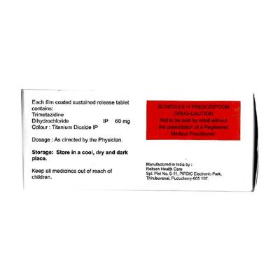 Trizid SR Tablet 10'S - Angina