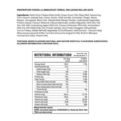 Kapiva Supergrain Oats - Tadka Masala 160 gm - Health Products