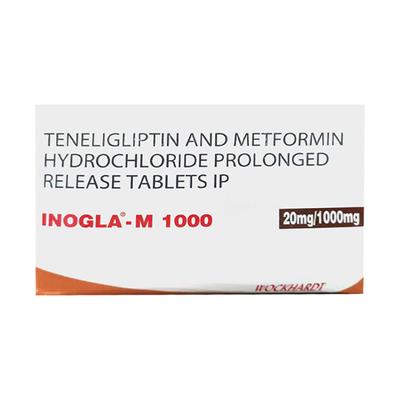 INOGLA M 1000 Tablet 15's - Diabetes-Ant