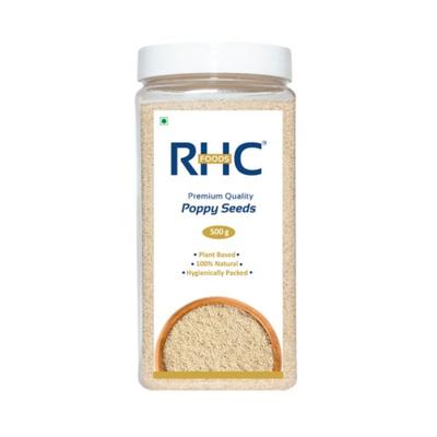 Rusan RHC Food Premium Quality Poppy Seeds 500 gm - Nutritional Bars