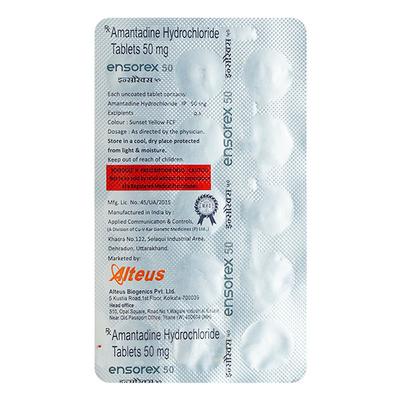 ENSOREX 50 Tablet 15's - Parkinsonism-Apd