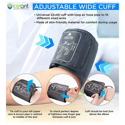 Carent Arm Blood Pressure Monitor (B70) - Blood Glucose Monitors/Strips