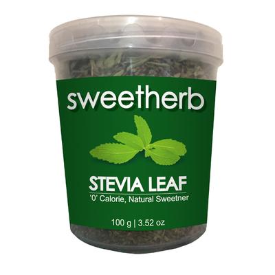 Sweetherb Stevia Leaf 100 gm - Sugar Substitutes (Fitness)