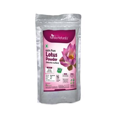 Kerala Naturals Lotus Powder (Pack of 2 x 100 gm) - Personal Care (Ayush)