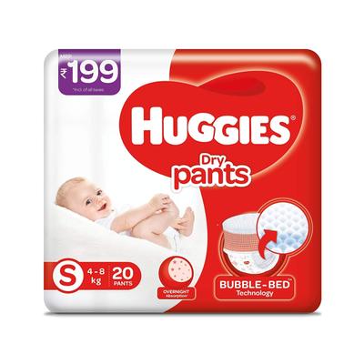 Huggies Dry Diaper Pants (S) 20's - Diapers & Wipes
