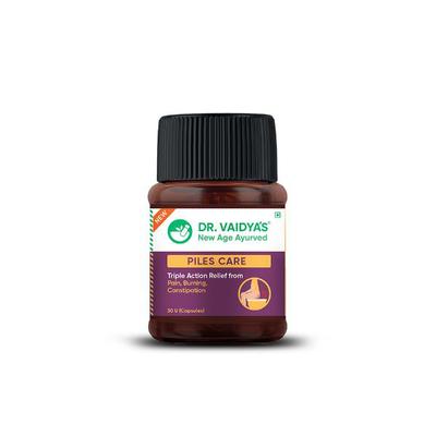 Dr. Vaidya's Piles Care Capsule 30's - Speciality Medicines