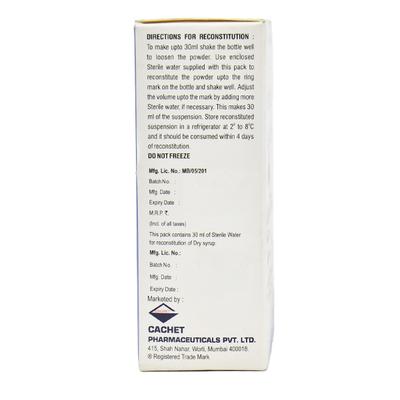 CACEF CV 100 Dry Syrup 30ml - Bacterial Infections-Cep