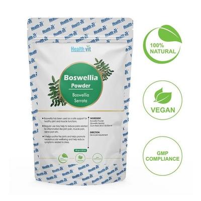 HealthVit Natural Boswellia (Boswellia Serrata) Powder 100 gm - Herbal Dietary Supplement