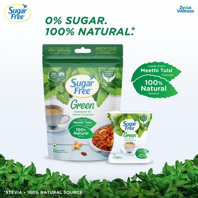 Sugar Free Green Stevia Pellets 100's - Sugar Substitute