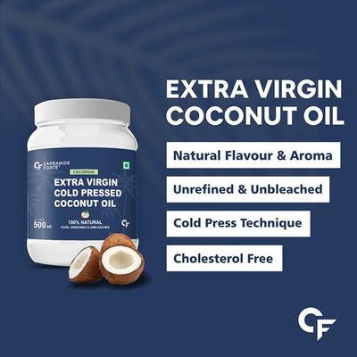 CF Coconova Extra Virgin Cold Pressed Coconut Oil 500 ml - General Health