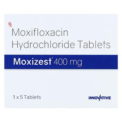 MOXIZEST 400mg Tablet 5's - Bacterial Infections-Qui