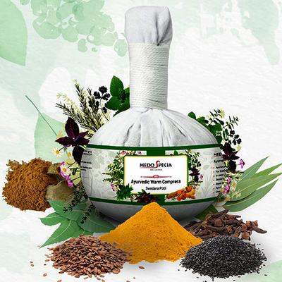 Medo Specia Ayurvedic Warm Compress Herb Potli 250 gm - Speciality Medicines
