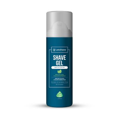 LetsShave Shave Gel - Gentle Cooling 200 ml - Shaving Gels