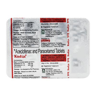 KUDZU Tablet 10's - Pain relief-Nsa