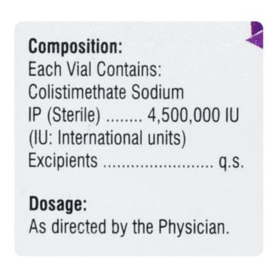Myxitin 4.5Miu Injection 1'S - Bacterial Infections-OAB