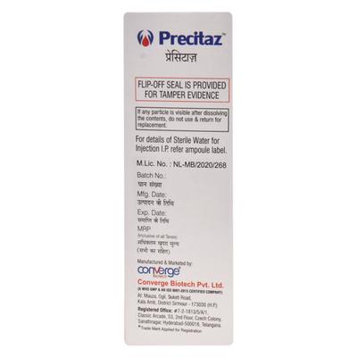 PRECITAZ 2.25gm Injection 1's - Bacterial Infections-OBL