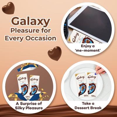 Galaxy Milk Chocolate Bar - Fruit & Nut 100 gm - Nutritional Bars