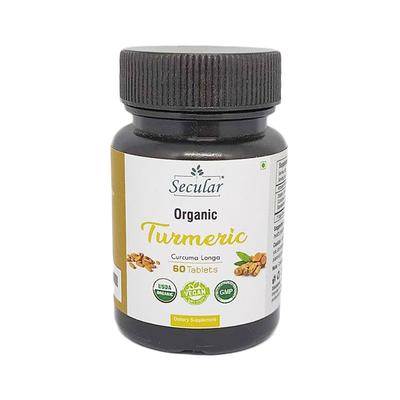 Secular Organic Turmeric Tablet 60's - Pure Herbs