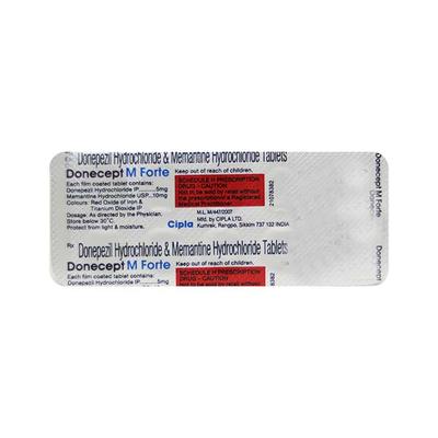 Donecept M Forte Tablet 10'S - Alzheimer-Neu