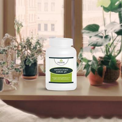 Pravek Ajmodadi (S.S./ A.F.I) Churna 60 gm - Pain Relief (Ayush)