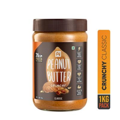 Pro Nutrition & Fitness Peanut Butter - Crunchy Classic 1 kg - Nutritional Bars