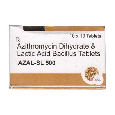 AZAL SL 500 Tablet 10's - Bacterial Infections-Mac