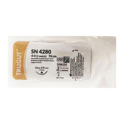 Trugut Absorbable Surgical Suture (SN 4280) 76 cm 1's - Sutures