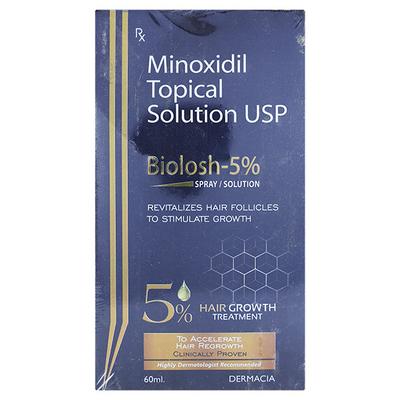 BIOLOSH 5% Solution 60ml - Hair Loss-Oth