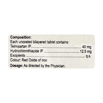 T MART H 40mg Tablet 15's - Hypertension-Ang