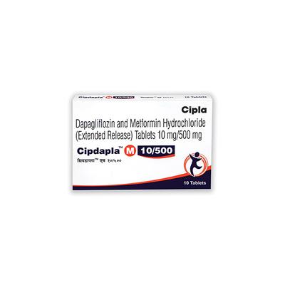 CIPDAPLA M 10/500 Tablet 10's - Diabetes-Ant