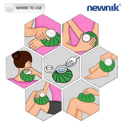 Newnik Cool Pack/Ice Bag (IC900) - Green - Hot Pack/Ice Bag
