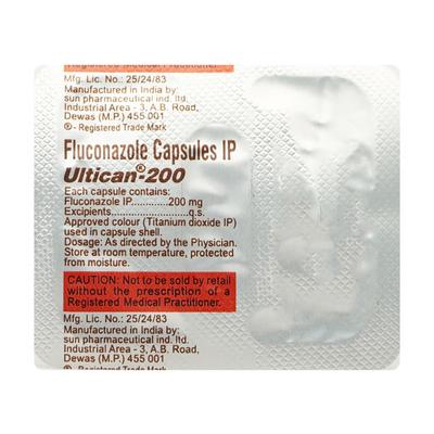 ULTICAN 200mg Capsule 1's - Fungal Infections-Anf