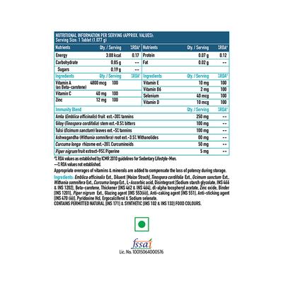 HealthKart HK Vitals Immunity+ Tablet 60's - Multi-Vitamins