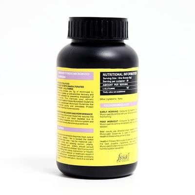 HealthVit Fitness Micronized Creatine Monohydrate Powder - Unflavored 100 gm - Workout Essentials