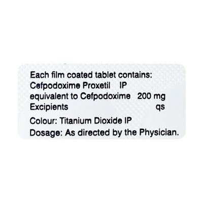 ADIPOD 200mg Tablet 10's - Bacterial Infections-Cep