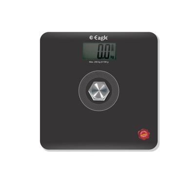Eagle Digital Weighing Scale Battery Free (EEP-1010F) - Black - Health Monitors And Equipment